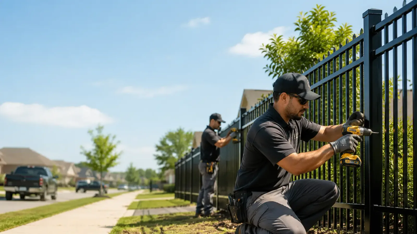 Metal Fence Installation in Camp Dennison, OH